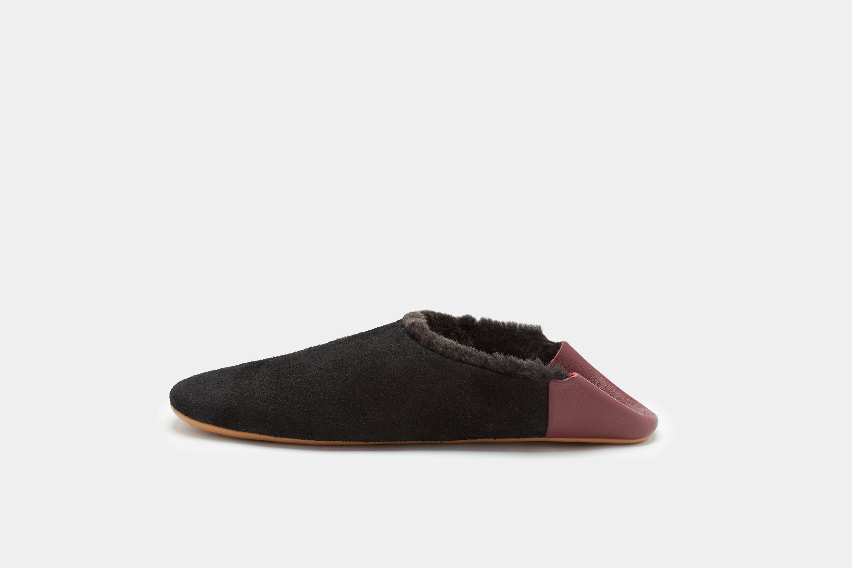 | Suede House Shoes – Jill Burrows